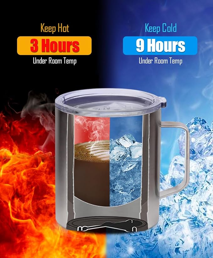 SUNWILL Insulated Coffee Mug with Lid, Birthday Gifts for Women, Stainless Steel Coffee Cup, Inspirational Sometimes You Forget You're Awesome Gifts for Mom, Best Friend, Her- 14oz Rose Gold