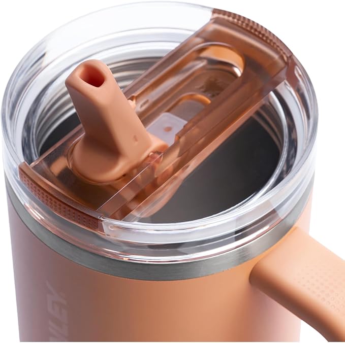 STANLEY Quencher ProTour Flip Straw Tumbler with Leakproof Lid | Built-In Straw & Handle | Cupholder Compatible for Travel | Insulated Stainless Steel Cup | BPA-Free
