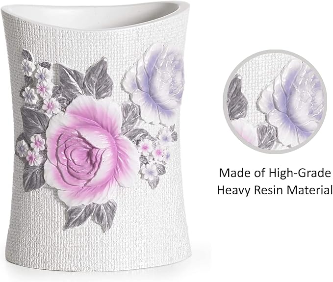 Popular Bath Tumbler, Michelle Collection, 5x2x4, Lilac