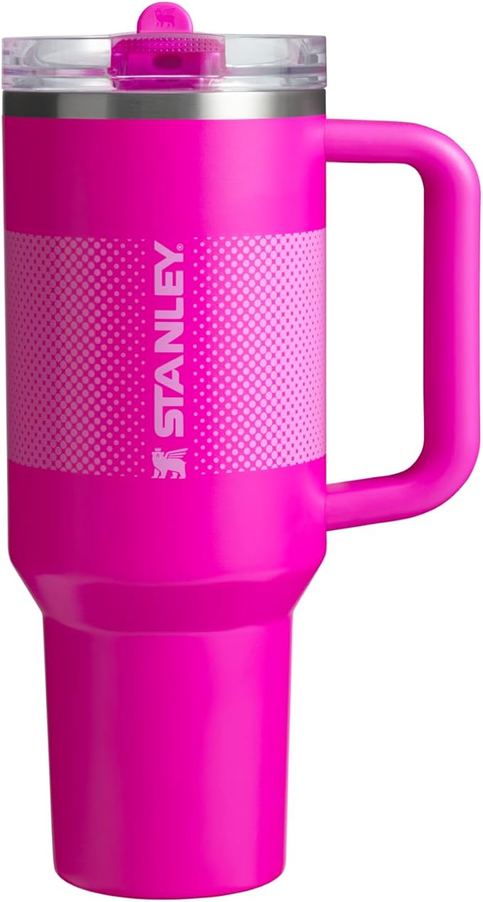 STANLEY Quencher ProTour Flip Straw Tumbler with Leakproof Lid | Built-In Straw & Handle | Cupholder Compatible for Travel | Insulated Stainless Steel Cup | BPA-Free