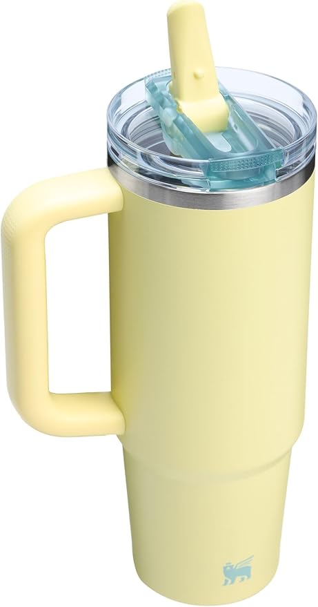 STANLEY Quencher ProTour Flip Straw Tumbler with Leakproof Lid | Built-In Straw & Handle | Cupholder Compatible for Travel | Insulated Stainless Steel Cup | BPA-Free