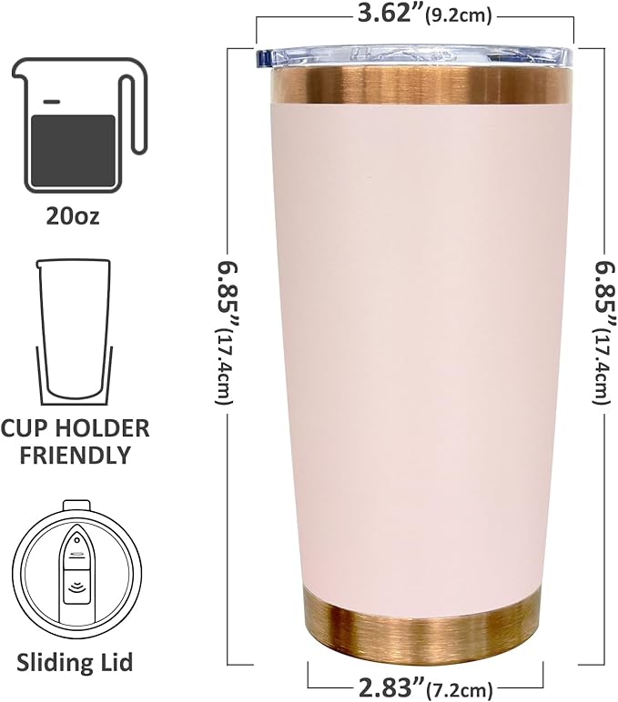 20 oz Tumbler Bulk 4 Pack Stainless Steel Tumblers with Lids and Straws, Double Wall Vacuum Insulated Travel Coffee Mug for Laser Engrave, Powder Coated Cups for Hot and Cold Drinks (Mixed B,4 pack)