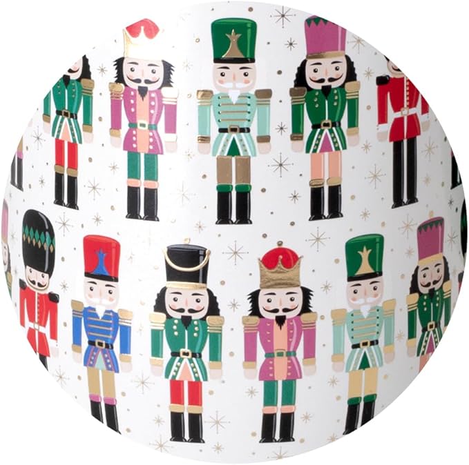 Swig Life 22oz Travel Mug, Insulated Tumbler with Handle and Lid, Cup Holder Friendly, Dishwasher Safe, Stainless Steel, Travel Coffee Cup, Insulated Mug (Classic Nutcracker)