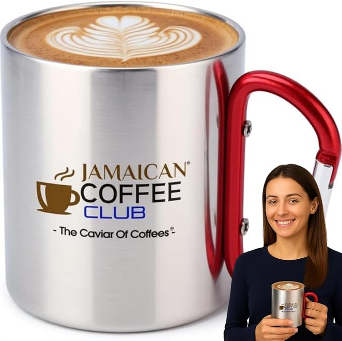 8 Oz Double-Walled 304 Stainless Steel Coffee Cup – Small, Lightweight, Insulated Camping Mug for Hiking, Backpacking, Travel, Outdoor Adventures, Office & Dishwasher-Safe