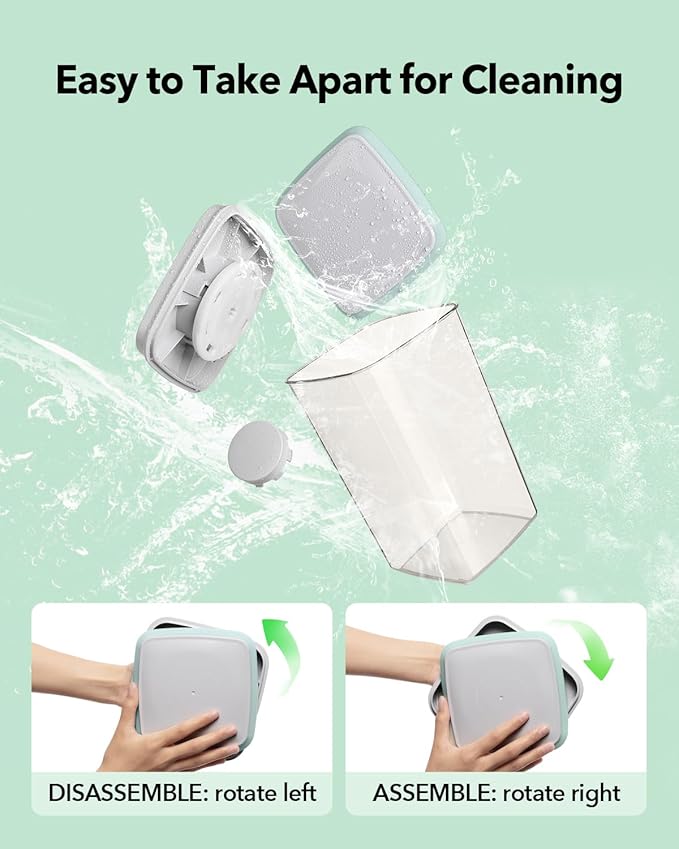 Ankou Airtight Food Storage Container with Pop Lid & 130ml Scoop, 4L/4.2qt *4 BPA-Free Cereal, Rice, Flour, Pasta & Snack Container, Stackable & Durable,Kitchen Pantry Organizer