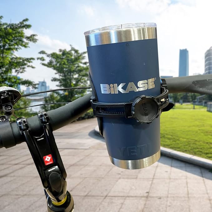 ABC by BiKASE - Any Bottle Cage, Bike Water Bottle Holder - Fits Any Bottle, Container, Speaker, Bicycle Bottle Holder for Frame or Handlebar