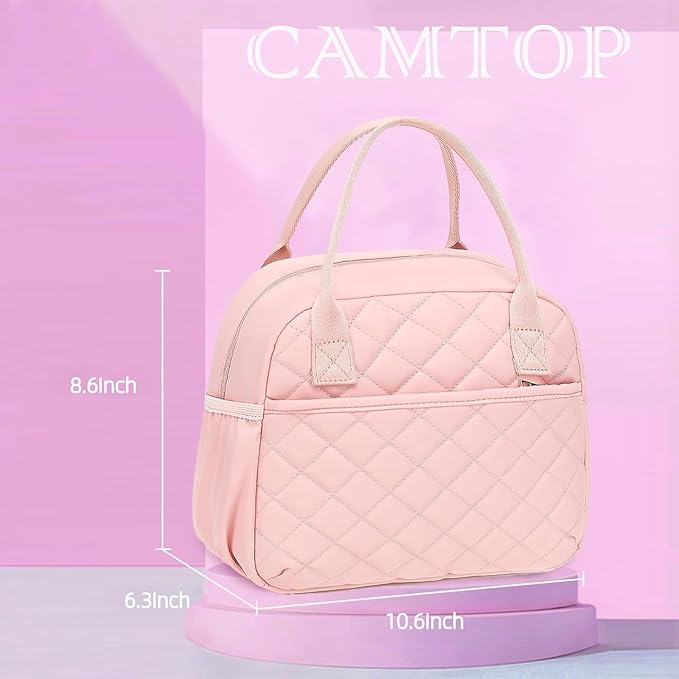 CAMTOP Lunch Box for Women Men Insulated Lunch Bag Lunch Tote Bag Leakproof Thermal Cooler Large Capacity for Travel Work School Picnic