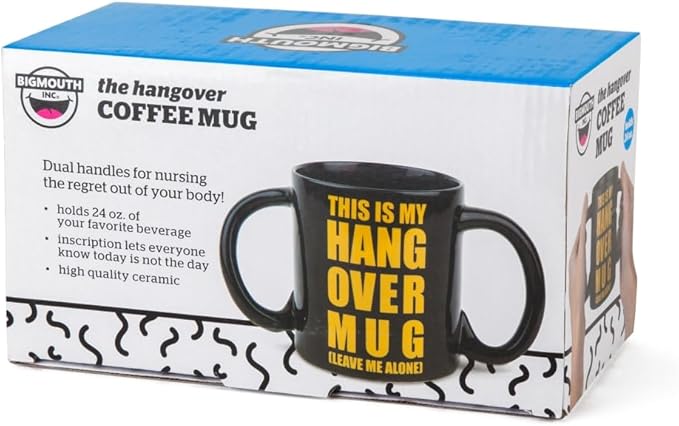 BigMouth Inc BMMU-HGO Hangover Coffee Mug, 24oz