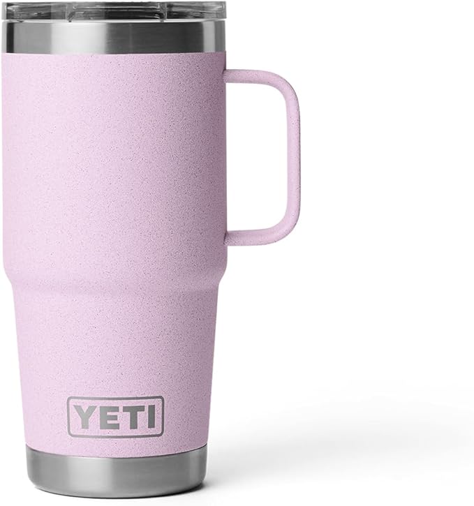 YETI Rambler 20 oz Travel Mug, Stainless Steel, Vacuum Insulated with Stronghold Lid