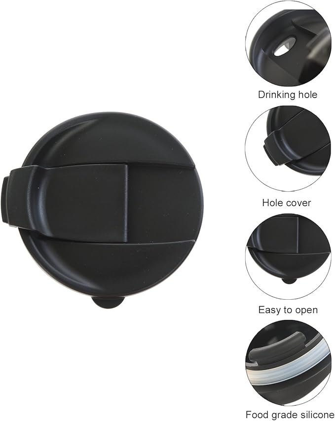 Topadorn 17 oz. Ceramic Travel Mugs and Coffee Cup with Sealed Lid and Color Box