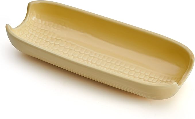 Pfaltzgraff Callie Stoneware Corn Dishes, Set Of 4, Yellow
