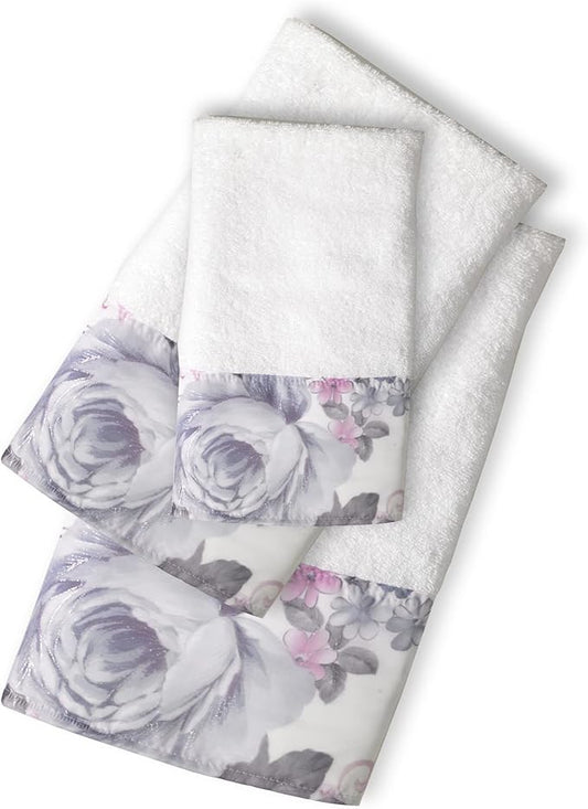 Popular Bath Michelle Towel Set 3PC Lilac