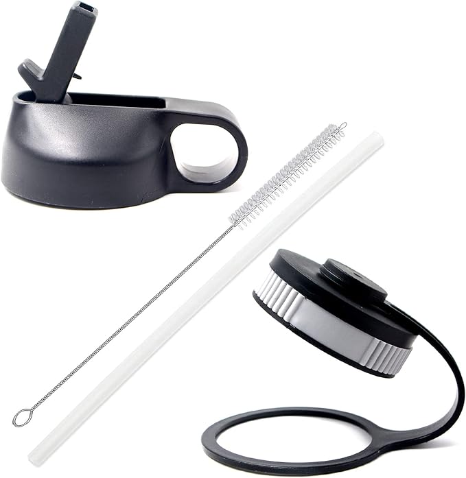 40 oz Soccer Water Bottle, Sports Flask Metal Travel Tumbler with 2 Lids, BPA-Free Stainless Steel Double Wall Vacuum Insulated Leak Proof Water Bottles, Soccer Stuff Gifts for Mom Men Boys Girls Fans