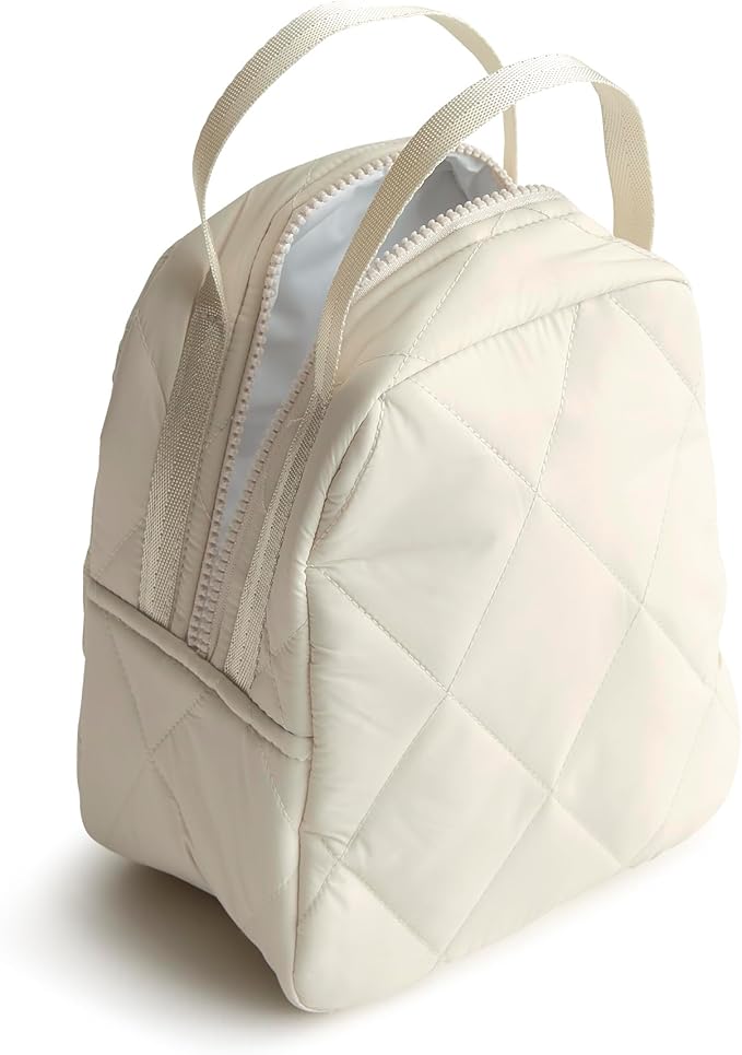 Vera Bradley Women's Featherweight Lunch Bag, Pumice Stone, One Size