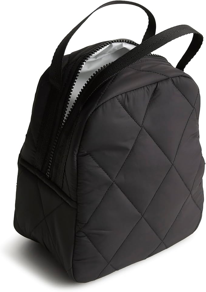 Vera Bradley Women's Featherweight Lunch Bag, Moonless Night, One Size