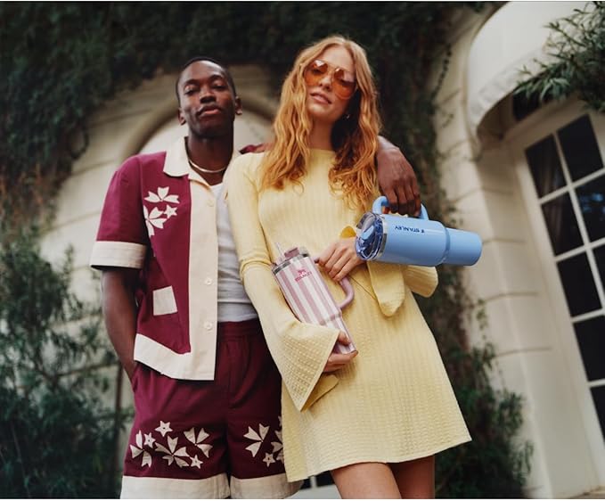 STANLEY Quencher ProTour Flip Straw Tumbler with Leakproof Lid | Built-In Straw & Handle | Cupholder Compatible for Travel | Insulated Stainless Steel Cup | BPA-Free