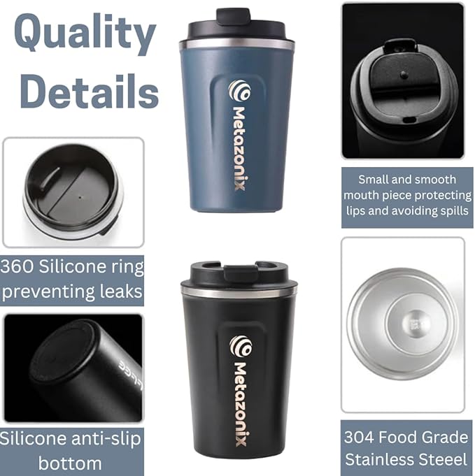 -17oz Stainless Steel Coffee Mug