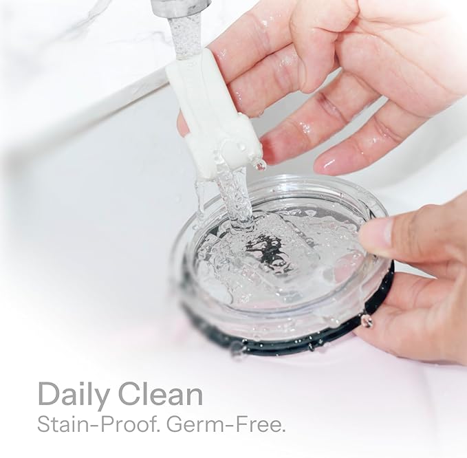 Easy Clean Pro Tumbler-24 oz Water Bottle with Handle Quick-Disassemble Flip Straw, Leakproof Insulated Stainless Steel Dishwasher Safe, BPA-Free Gifts for Kids