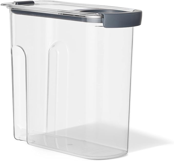 Rubbermaid Brilliance Airtight Cereal Food Storage Container, Shatterproof, BPA-Free and Dishwasher-Safe, 32oz Capacity