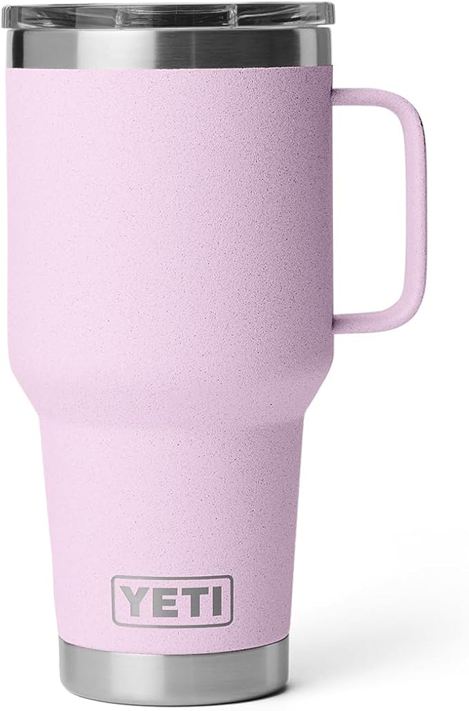 YETI Rambler 30 oz Travel Mug, Stainless Steel, Vacuum Insulated with Stronghold Lid