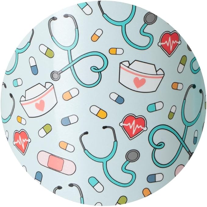 Swig Life 22oz Travel Mug, Insulated Tumbler with Handle and Lid, Cup Holder Friendly, Dishwasher Safe, Stainless Steel, Insulated Mug with Lid, Nurse Gifts for Women (Scrub Life)