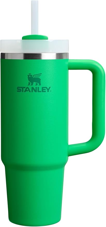 Stanley Quencher H2.0 Tumbler with Handle and Straw 30 oz | Flowstate 3-Position Lid | Cup Holder Compatible for Travel | Insulated Stainless Steel Cup | BPA-Free | Meadow