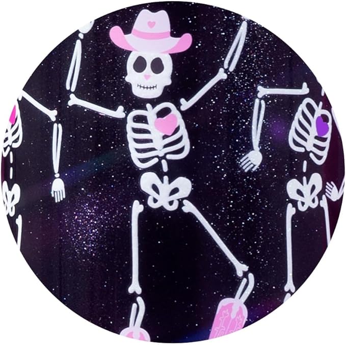 Swig Life 18oz Travel Mug, Halloween Insulated Tumbler with Handle and Lid, Travel Coffee Mug, Cup Holder Friendly, Stainless Steel 18 oz Tumbler, Reusable Insulated with Lid (Let's Go Ghouls)