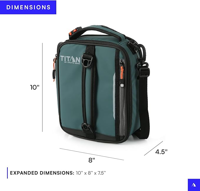 Titan High Performance Insulated Expandable Lunch Pack - Jungle Hunt