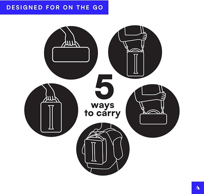 Titan High Performance Insulated Expandable Lunch Pack - Sharkskin Gray