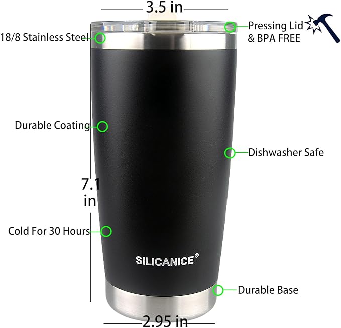 Night 20 oz Tumbler with Lid Straw,Stainless Steel Vacuum Insulated Cups,Durable Travel Coffee Mugs,Dishwasher Safe,Dishwasher Safe,men Friends Water Bottle,Cold Iced smooth