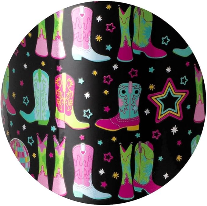 Swig Life 22oz Travel Mug, Insulated Tumbler with Handle and Lid, Cup Holder Friendly, Dishwasher Safe, Stainless Steel, Travel Coffee Cup, Insulated Mug with Lid (Disco Cowgirl)