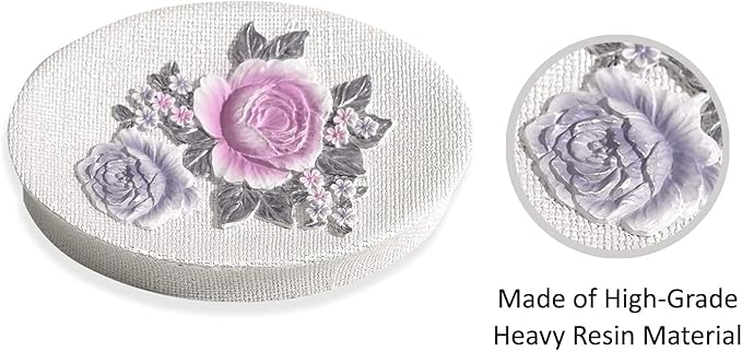 Popular Bath Soap Dish, Michelle Collection, 1x5x3, Lilac