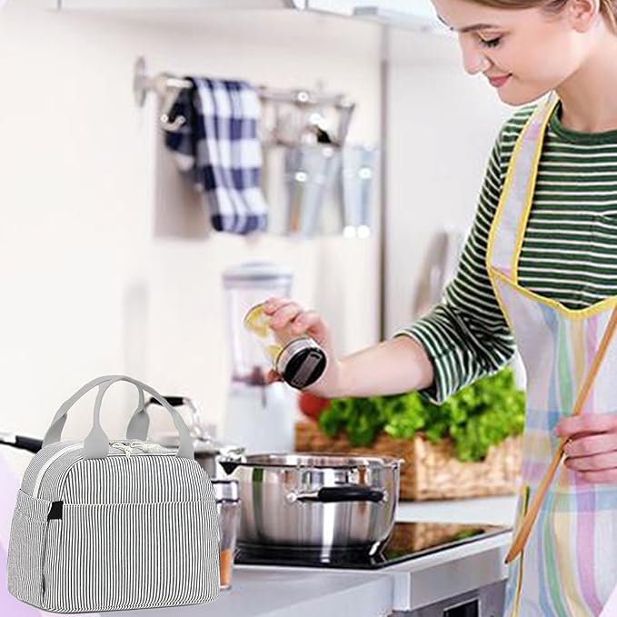 Bluboon Lunch Box for Women Cute Lunch Bag Reusable Insulated Lunch Bags Large Capacity Lunchbox Cooler for Work Picnic or Travel