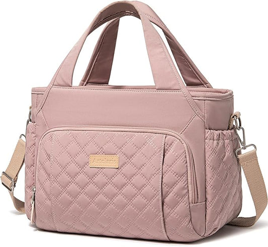 Artelaris Insulated Lunch Bag for Women,Leak-Proof Cooler Lunch Box, Cooling Tote for Adult,with 7 Pockets,Adjustable Strap(15 Liters)