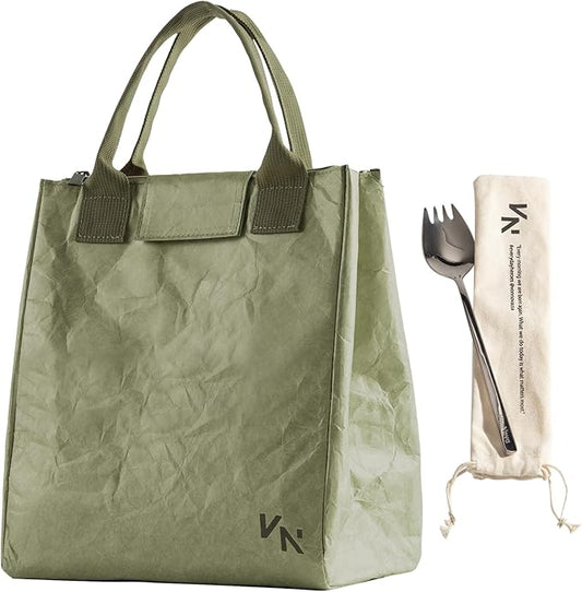 VonNova Women’s Insulated Lunch Bag with Premium 4mm Cooler Insulation, Cute Large 7L Lunch Tote for Office, Durable Small Lunch Box for Women, Stylish Lunchbox for Adults, Teens, Nurses, Teachers