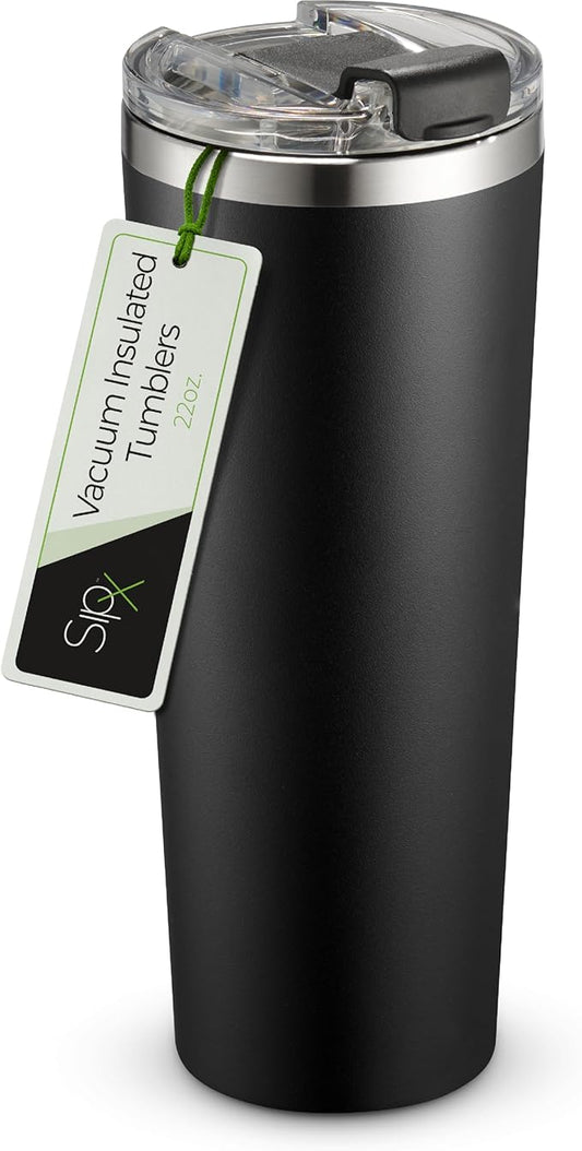 SIPX™ Triple-Insulated Tumblers - 22oz. Premium Modern Tumbler With Lid, insulated Cup Keeps Hot For 6 Hours, Stainless Steel Tumbler Made Of Sustainable Material, Coffee Travel Mug For Home & Office