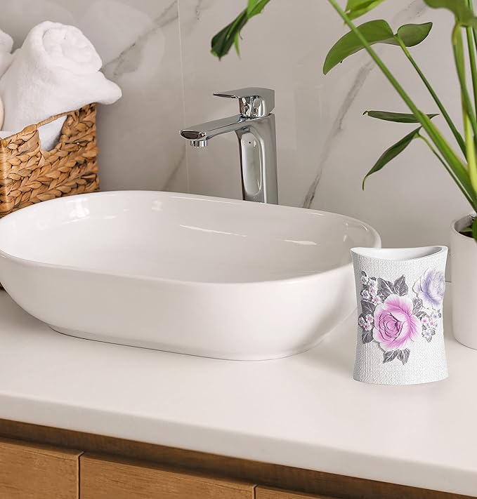 Popular Bath Tumbler, Michelle Collection, 5x2x4, Lilac