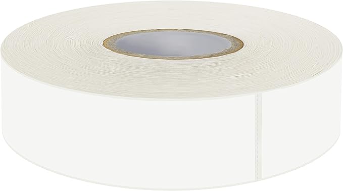 500 Blank Removable Freezer Labels Water Oil Resistant with Perforation Line for Food Containers Jars Pantry Organization