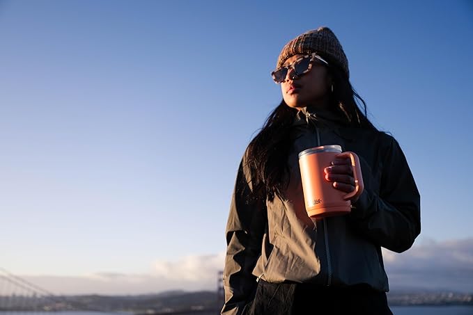 CamelBak Thrive Drinkware Insulated Stainless Steel Mug Moss, 16oz