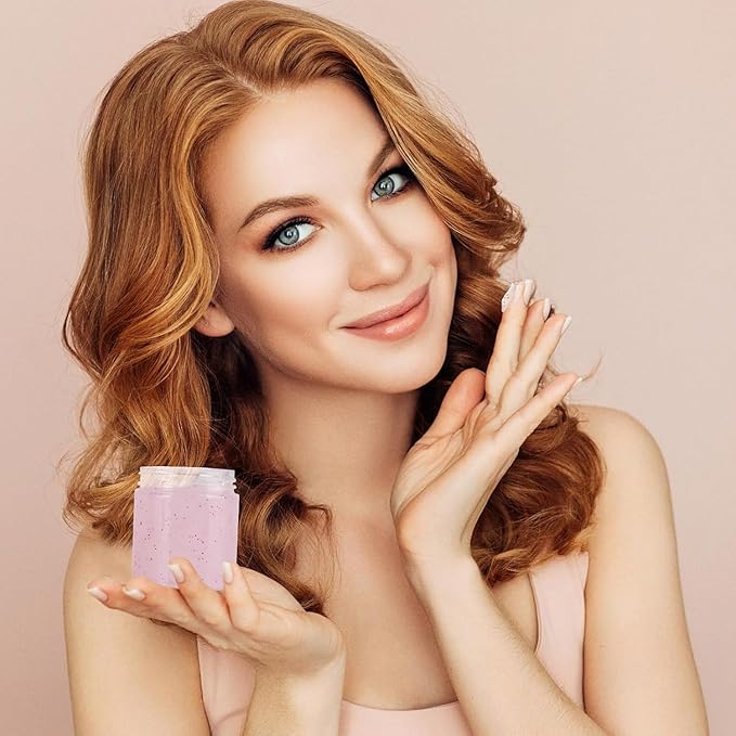 60 Pack 4 Oz Plastic Containers with Lids, OBKJJ Clear Travel Size Leak Proof Makeup Travel Containers BPA Free Cosmetic Slime Jars for Lotion, Cream, Body Butter, Makeup, Ointments (60)