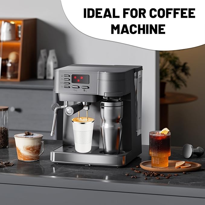 Insulated Coffee Tumblers with Flip Lid 12oz / 17oz, Stainless Steel Travel Coffee Mug Leak Proof, Vacuum Insulated Coffee Mug Reusable Cup, Keeps Cold and Hot for Coffee Tea