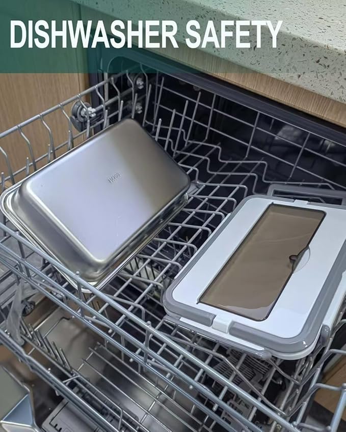 60oz Electric Lunch Box Food Heater 80W, 3 in 1 Heated Lunch Boxes for Adults,Portable Food Warmer Self Heating Box for Men with Large Insulated Lunch Bag for women