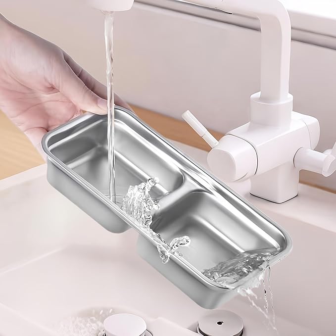 Stainless Steel Snack Containers - Reusable Double Compartment Bento Box with Lids, Leakproof & Dishwasher-Safe Food Storage for Travel, Camping, Takeout