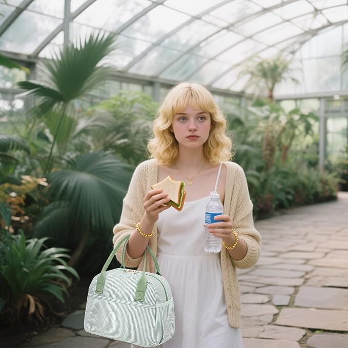 CAMTOP Lunch Box for Women Men Insulated Lunch Bag Lunch Tote Bag Leakproof Thermal Cooler Large Capacity for Travel Work School Picnic