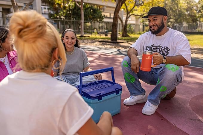Stanley Stay-Chill Beer Stein 24 oz | Heavy Duty Big Grip Handle | Beer Tumbler Drink Cup, Holds 2 Cans | Insulated Stainless Steel Party Mug | BPA-Free