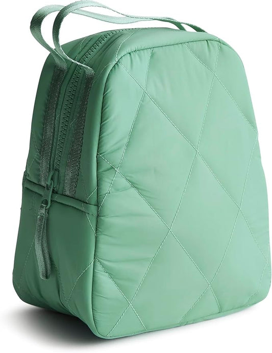 Vera Bradley Women's Lunch Bag - Featherweight, Beryl Green, One Size