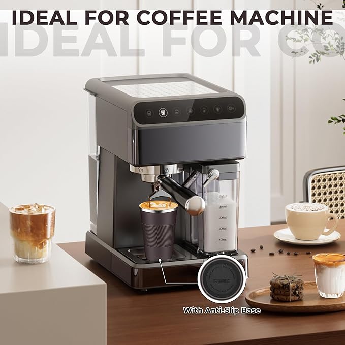 Insulated Coffee Tumbler 12 oz, Stainless Steel Coffee Mug with Lids, Travel Coffee Mug Leak Proof, Double Wall Vacuum Insulated Reusable Coffee Cup, Keep Drinks Hot and Cold, Dark Chocolate, 12 Ounce