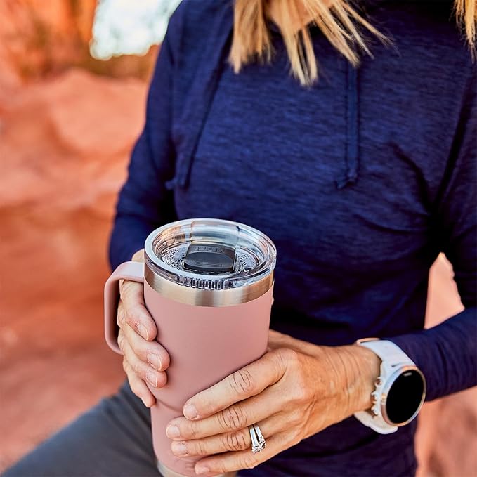 YETI Rambler 30 oz Travel Mug, Stainless Steel, Vacuum Insulated with Stronghold Lid