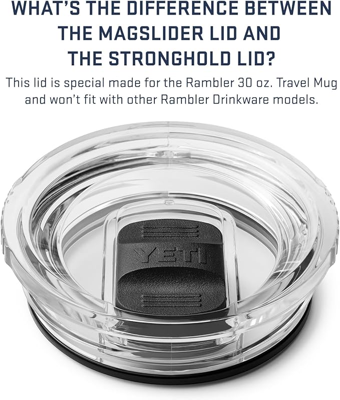 YETI Rambler 30 oz Travel Mug, Stainless Steel, Vacuum Insulated with Stronghold Lid