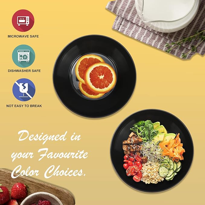 Wrova Wheat Straw Bowl Sets,6 PCS Unbreakable Big Cereal Bowl 50 OZ,Microwave and Dishwasher Safe Bowls,Large Salad Bowls for Camping,Picnic,Apartment,Dorm,RV (Classic Series)